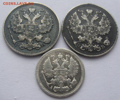 10 коп 1898 АГ, 20 коп 1911,1912 ЭБ, - 2 (2)