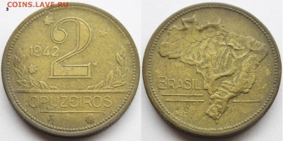 2 крузейро 1942 Бразилия (оценка) - IMG_1669.JPG