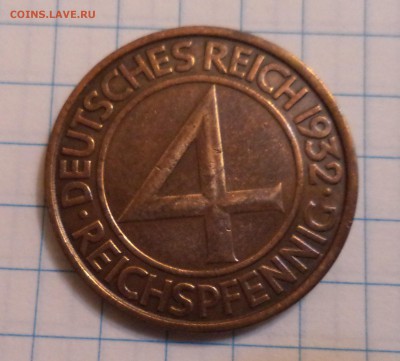 Германия, веймар, 4 рейхпфеннига 1932 J до 03.03 - DSC00010.JPG