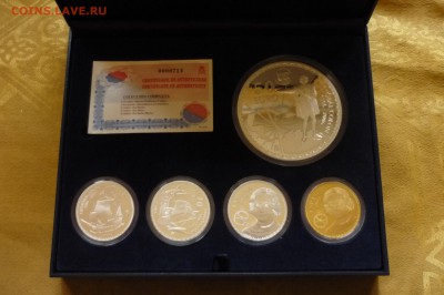 Испания набор 2006 г. Колумб Au+Ag - 98