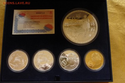 Испания набор 2006 г. Колумб Au+Ag - 94