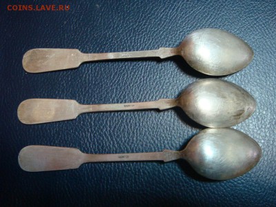 Три чайных ложки"Юрий Долгорукий", мельхиор - DSC00681.JPG