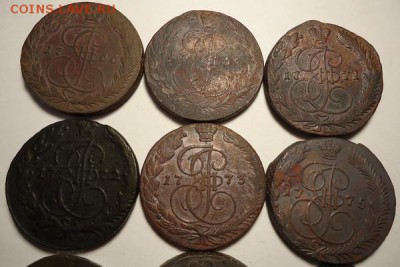 5 Копеек 1766-1780гг (Разные 10 шт),до 4.03.2015 - DSC03766.JPG