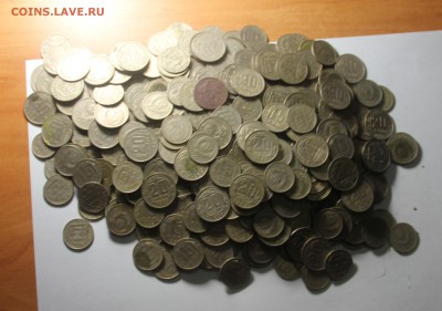 475 шт монеты.Советы 1948-1957 гг.10,15,20 коп - IMG_4970.JPG