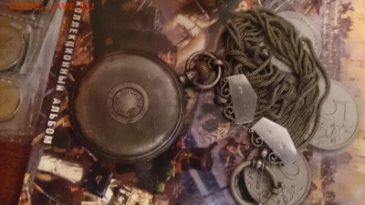 Карманные часы в серебряном корпусе - 5041834789_1