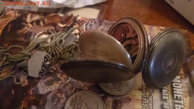 Карманные часы в серебряном корпусе - 5041834789_4