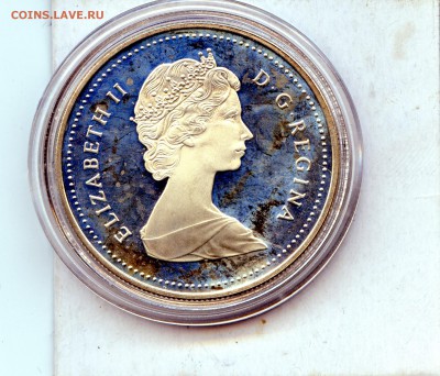 Канада. 1986 г. $1. 100 лет ЖД Ванкувер. до 05.03 в 21.30 - CoinsWorldSUperCollection272