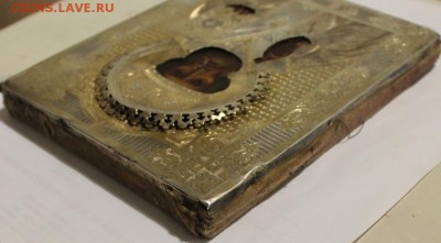 НИКОЛАЙ ЧУДОТВОРЕЦ СЕРЕБРО 84 В.П.К 1877 ГОД ИКОНА ОЦЕНКА - IMG_7691.JPG