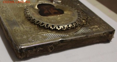 НИКОЛАЙ ЧУДОТВОРЕЦ СЕРЕБРО 84 В.П.К 1877 ГОД ИКОНА ОЦЕНКА - IMG_7690.JPG