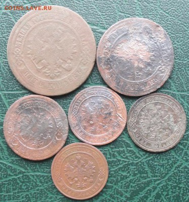 5,3,2,1 Копейка 1871-07 г. окон. 06.03.2015 г. 22-00 МСК. - 2222