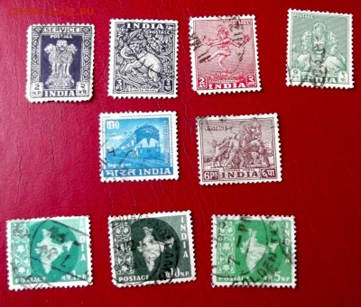 Марки старая Индия 9 шт. до 6.03.15г. - DSCF2612.JPG