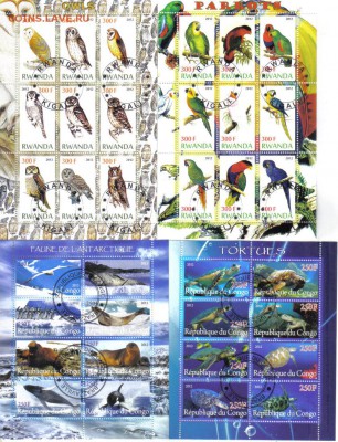 л Фауна, флора ФИКС до 6.03 22.00мск - Марки мира мл Фауна по 20 руб-013