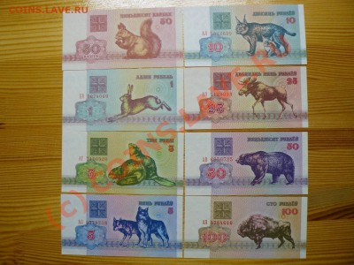 =БОНЫ= 8 Бон Беларуссии 1992 UNC до 07.06 в 22.00 мск - P1010293.JPG