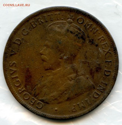 Австралия 1915 год. 10 пенни. Георг V. до 06.03.15 в 21.30 - CoinsWorldSUperCollection297