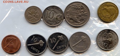 Иностранные монеты. АВСТРАЛИЯ и ОКЕАНИЯ. ФИКС! ВСЁ ПО 30 РУБ - CoinsWorldSUperCollection298
