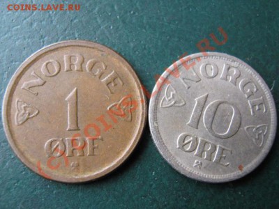 Норвегия 1 и 10 эре 1956  до 09-06-10 22-00 - IMG_3001