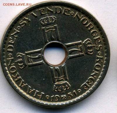 Норвегия 1 крона 1951  до 05.03.15.--- в 22-00 - img131
