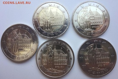 2 евро, Германия, Бремен 1х5 шт., AFDGJ, до 22.00 05.03.2015 - DSC04508.JPG