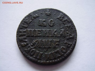 1 копейка 1705г. до 06.03.15г. - PB280013.JPG