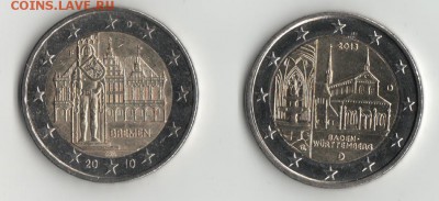 Германия юб.2 ев. 2010г. и 2013г.до 5.03. - евро юб.