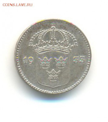 Ag. Швеция 10 эре 1935. XF . до 4.03 22:00 - 11