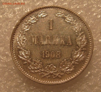 Русская Финляндия 1 Марка 1908. Неплохая. - $_57