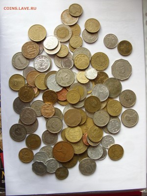 500 грамм монет экзотики мира. - Аук 500 грамм экзоты - 2.JPG