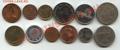 Иностранщина 12 монет до 10.06.2010 до 22-00мск - 001