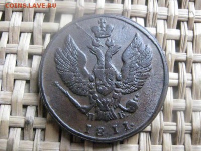 2 Копейки 1811 КМ. "Тетерев". В альбом.  До 9.03.2015г. - 006.JPG