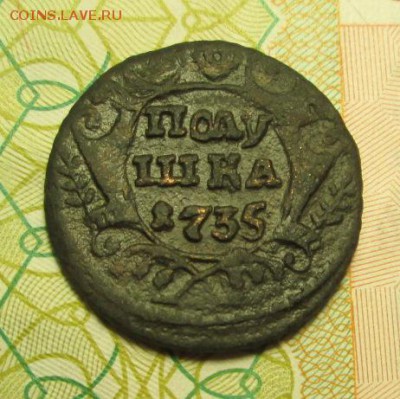 полушка 1734 - 1737 гг. - IMG_3583.JPG