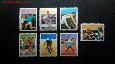 Спорт. Никарагуа. ОИ Барселона-92.серия. MNH - IMG_20150304_012957