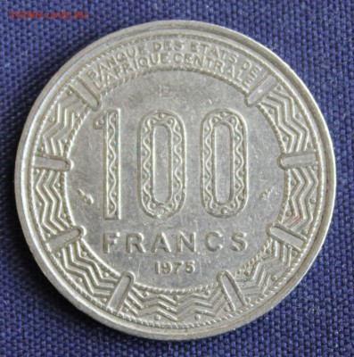 С 1 руб. ГАБОН 100 франков 1975г. АНТИЛОПЫ до 10.03.15г.в 22 - IMG_4226.JPG