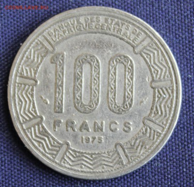 С 1 руб. КАМЕРУН 100 франков 1975г. АНТИЛОПЫ до 10.03.15г. - IMG_4224.JPG
