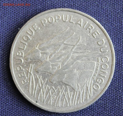 С 1 руб. КОНГО 100 франков 1971г. АНТИЛОПЫ до 10.03.15г. - IMG_4221.JPG
