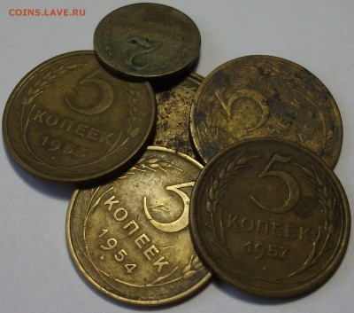 3 коп. с 1935г. по 1957г. всего 81 МОНЕТА с 200р. до 4 марта - DSCF9009.JPG