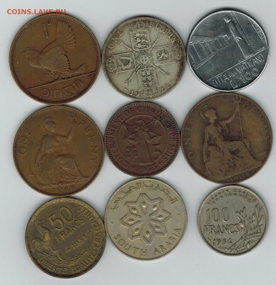 Микс 9 монет №4 до 07.03.2015   22-00 - 1 1