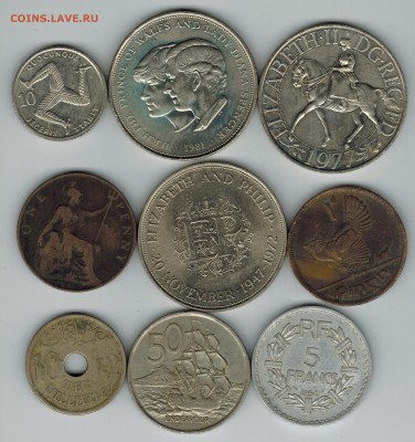 Микс 9 монет №5 до 07.03.2015   22-00 - 1
