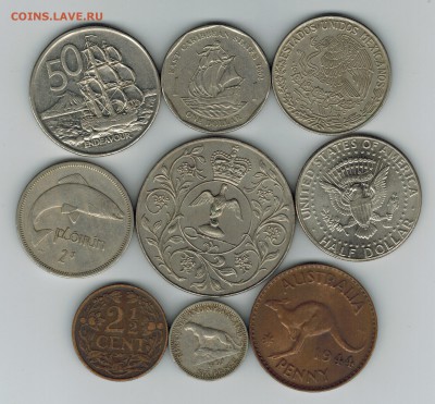 Микс 9 монет №6 до 07.03.2015   22-00 - 1 3