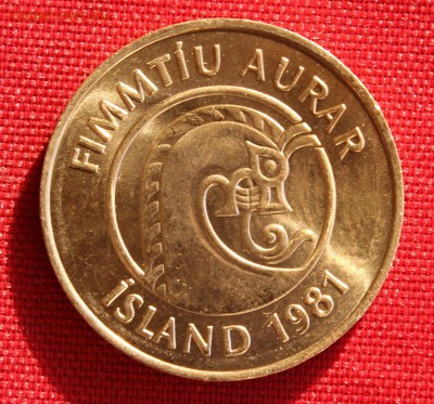 С 1 руб. ИСЛАНДИЯ 50 аурар 1981г. КРЕВЕТКА до 11.03.15г.в 22 - IMG_3869.JPG