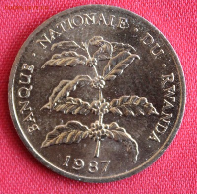С 1 руб. РУАНДА 5 франков 1987г. ЦВЕТОК до 11.03.15г.в 22-0 - IMG_3736.JPG