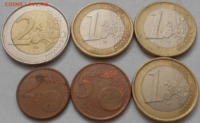 14 монет. Евро с номинала до 7.03.2015. - Изображение 2424