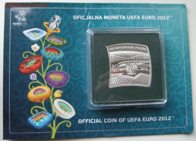 20 злотых 2012 Польша Евро 2012 - Изображение 069