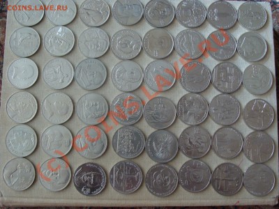 Набор юбилейных рублей 1961 - 1991гг. 64 штуки + альбом - DSC03328.JPG