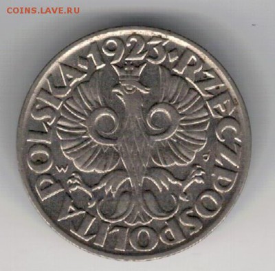 ПОЛЬША 20 ГРОШЕЙ 1923 ДО 12.03.15 В 22.00МСК (А809) - 4-п20г