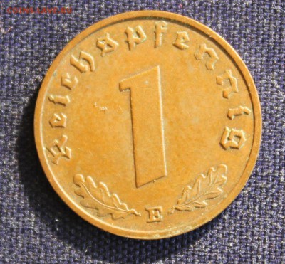 С 1 руб. ГЕРМАНИЯ 1 пфенниг 1938г."Е" СВАСТИКА до 12.03.15г. - IMG_4258.JPG