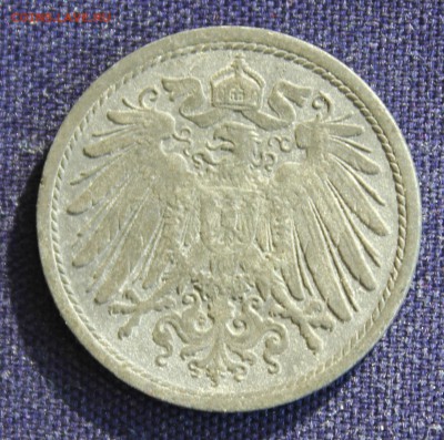 С 1 руб. ГЕРМАНИЯ 10 пфеннигов 1921г. ЦИНК  до 12.03.15г. - IMG_4251.JPG