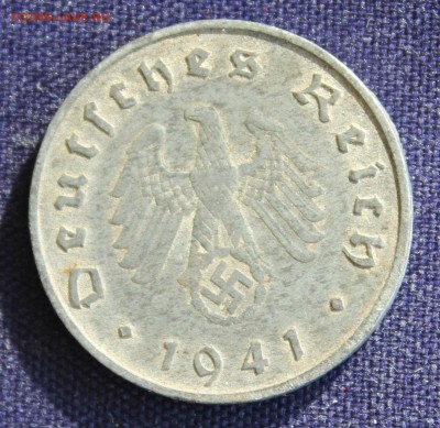 С 1 руб. ГЕРМАНИЯ 10 пфеннигов 1941г. "А"ЦИНК  до 12.03.15г. - IMG_4249.JPG