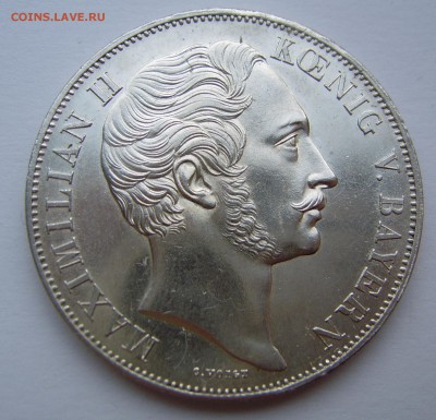 Бавария. 2 гульдена 1855 Максимилиан. Madonna Column - JD600012.JPG