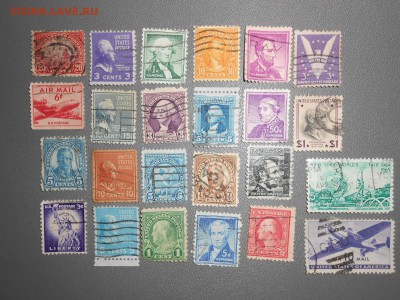 Марки США, старые, 24 штуки, до 12.03.2015 - DSCN5870.JPG