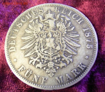 5 МАРОК 1875 ЛЮДВИГ II - $T2eC16dHJIYE9qUcO3zqBRgr(RlFdg~~60_57